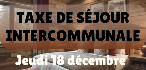 Réorganisation de la collecte de la taxe de séjour