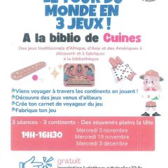 Le tour du monde en 3 jeux !