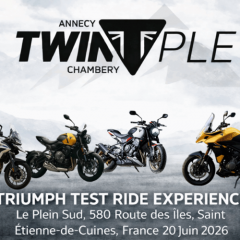 Triumph test ride