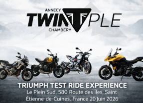 Triumph test ride