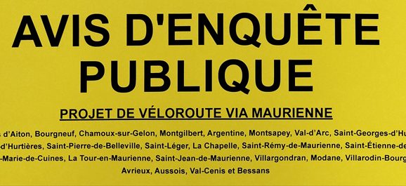 Aménagement de l&rsquo;itinéraire cyclable via Maurienne