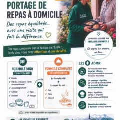 Portage de repas à domicile