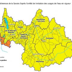 Limitation des usages de l’eau en Savoie