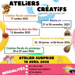 Ateliers créatifs