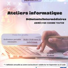 Ateliers informatique