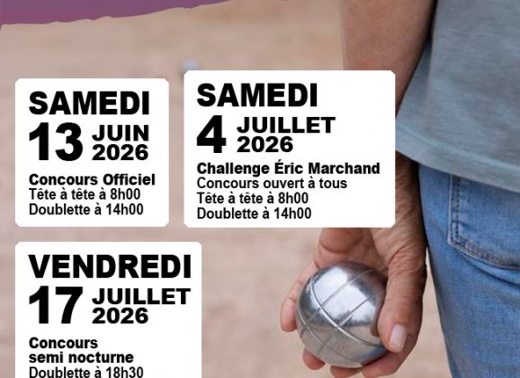 Concours de pétanque