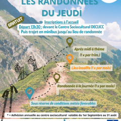 Les randonnées du jeudi