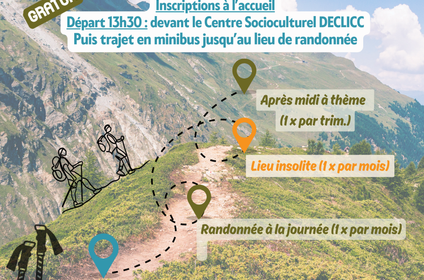 Les randonnées du jeudi