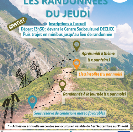 Les randonnées du jeudi