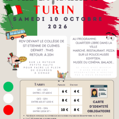 Sortie à Turin